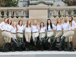 The English Equestrian club at Syracuse University competes in Zone 2,...