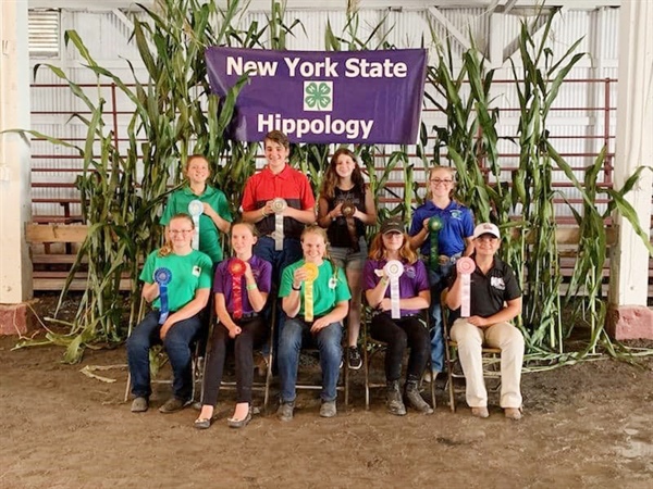 Monroe County 4-H Members NYS Fair Horse Experience