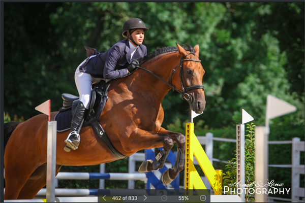 Cazenovia College Equestrian Team member Keeley Gambino travels to Germany